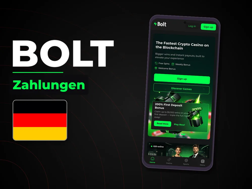 Bolt - Zahlungen