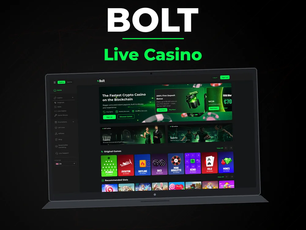 Bolt - Live Casino