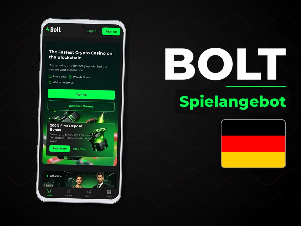 Bolt - Spielangebot